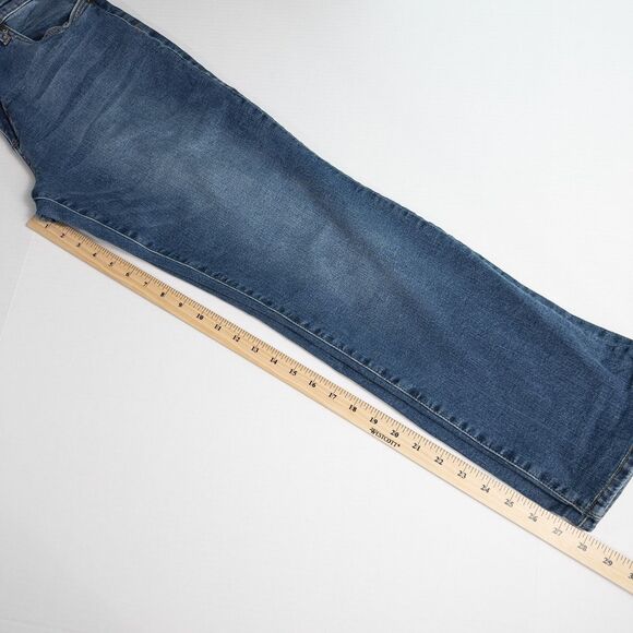 Kut From The Kloth Straight Leg Medium Wash Jeans Womens 14 ALTERED 28" Inseam - Picture 5 of 16